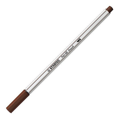 Pennarello Premium con punta a pennello - STABILO Pen 68 brush - Bruno (25576072)
