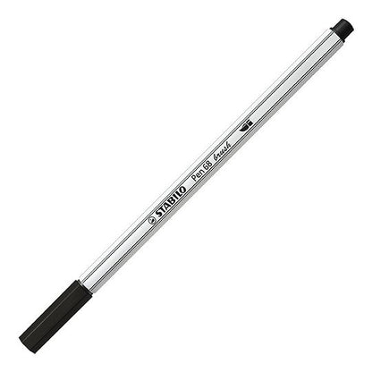 Pennarello Premium con punta a pennello - STABILO Pen 68 brush - Astuccio da 12 - con 12 colori assortiti (25575749)