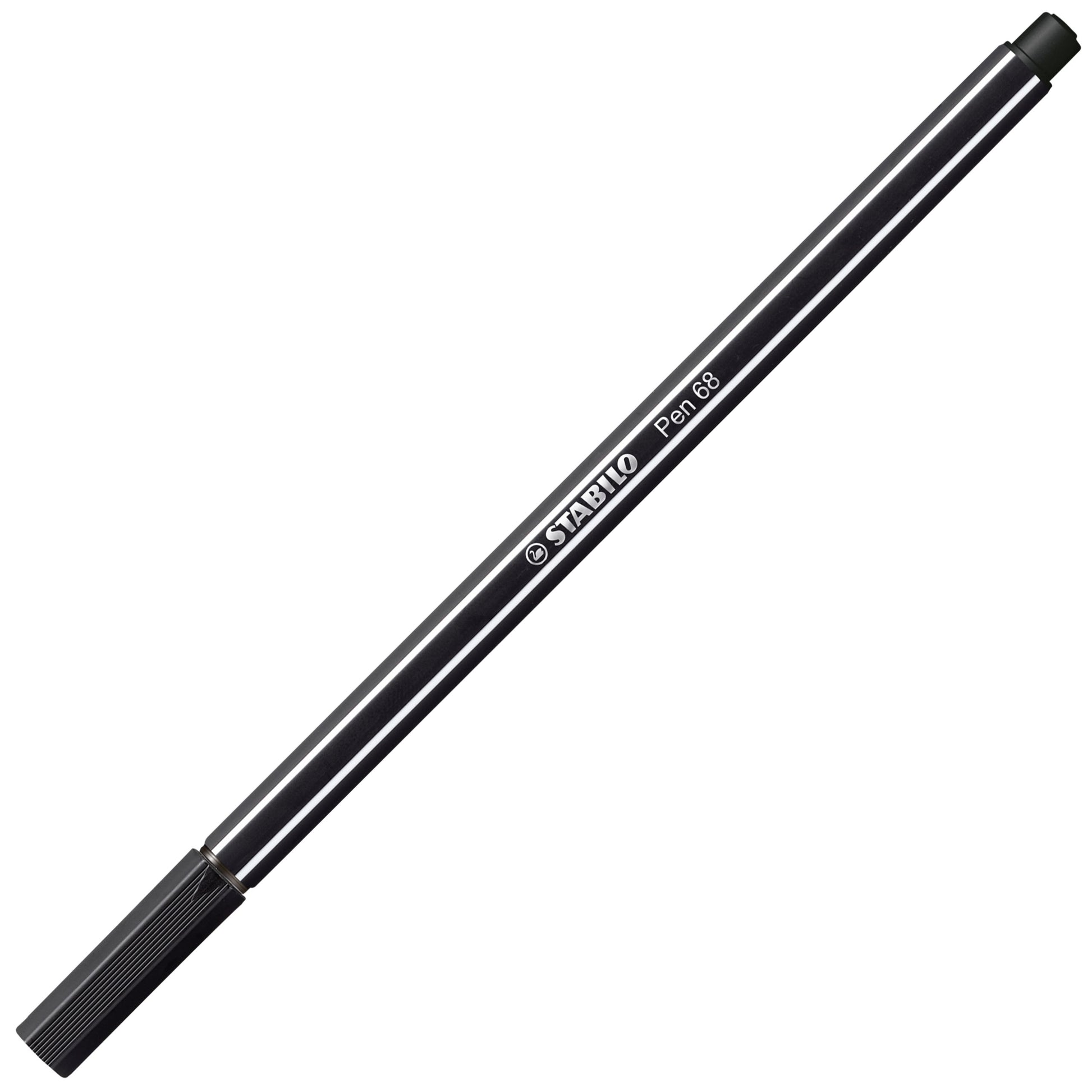 Pennarello Premium - STABILO Pen 68 - ARTY - Astuccio da 24 con appendino - 24 colori assortiti (25572821)