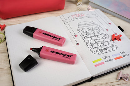 Evidenziatore - STABILO BOSS ORIGINAL Pastel - Fior di Ciliegio (25526756)