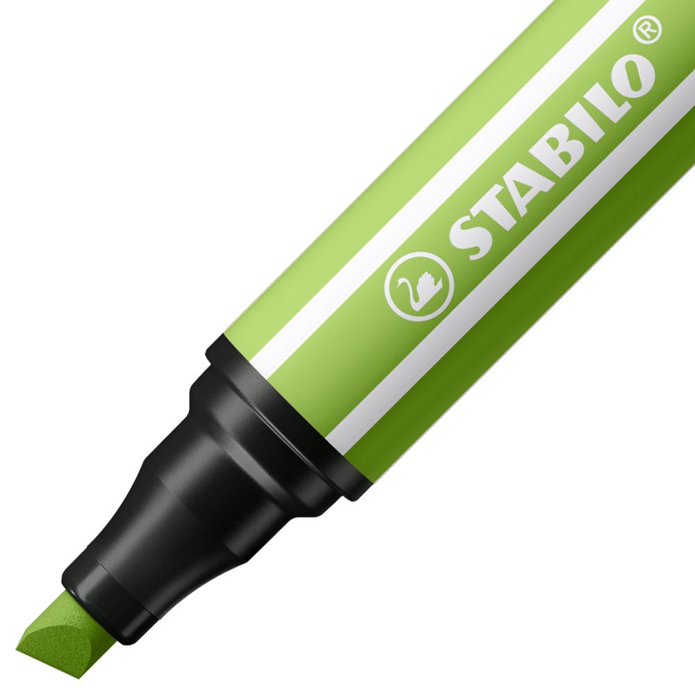 Pennarello Premium a tratto doppio (1 + 5 mm) - STABILO Pen 68 MAX - Verde Chiaro (25575431)