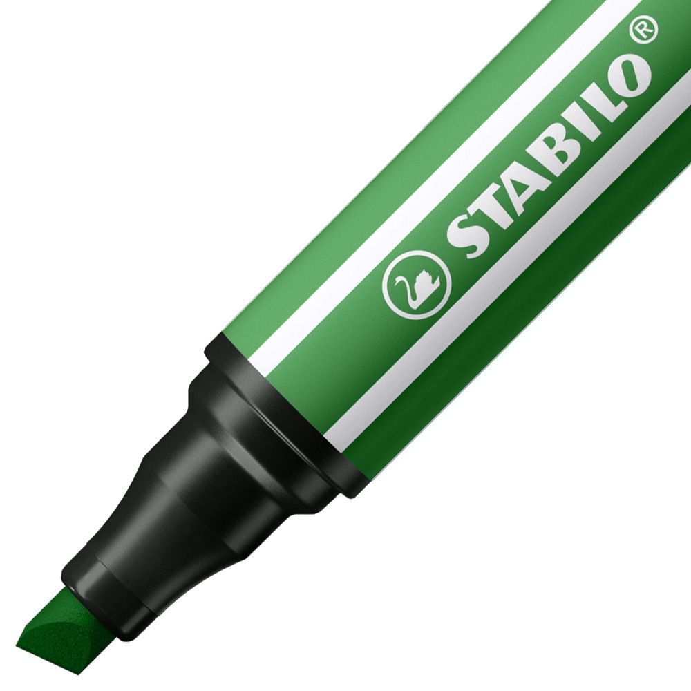 Pennarello Premium a tratto doppio (1 + 5 mm) - STABILO Pen 68 MAX - Verde Smeraldo (25575473)