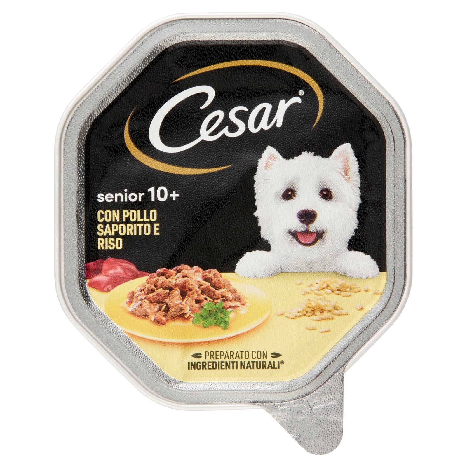 Cesar senior 10+ con Pollo Saporito e Riso 150 g (25522115)