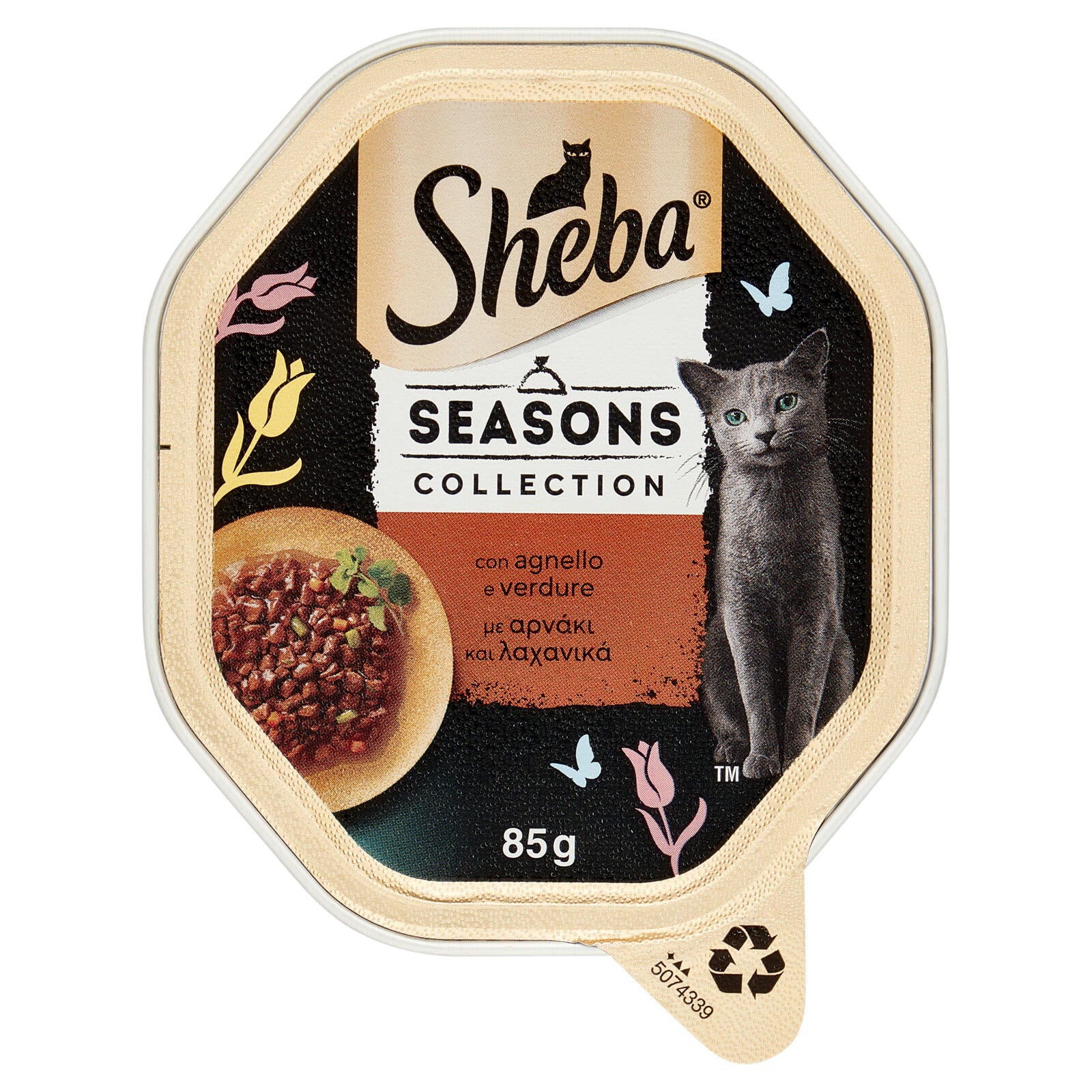 Sheba Seasons Collection in salsa cibo umido gatto Agnello e Verdure 85g (25603434)