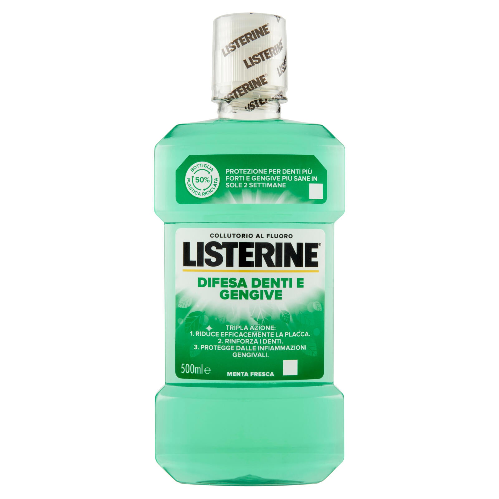 Listerine Difesa Denti e Gengive Menta Fresca 500 ml (25533856)