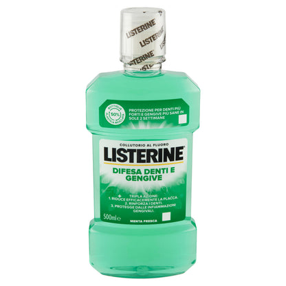 Listerine Difesa Denti e Gengive Menta Fresca 500 ml (25533857)