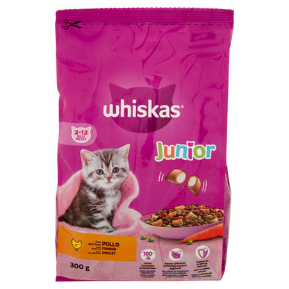 Whiskas Junior Crocchette con delizioso Pollo 300 g (25613685)