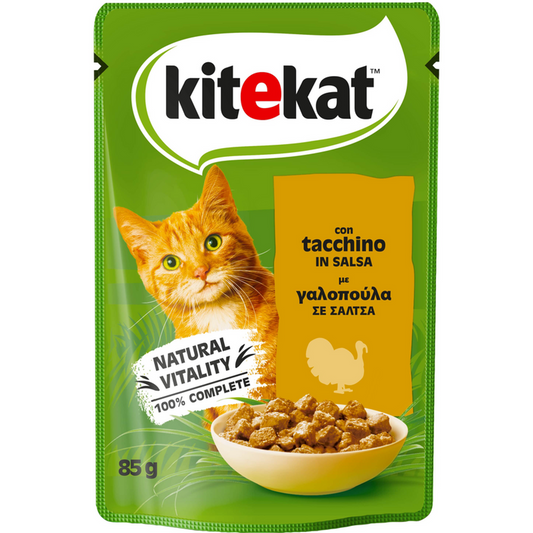 Kitekat - Tacchino In Salsa - Busta 85g (25531484)