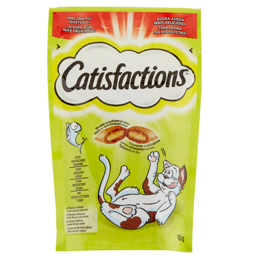 Catisfactions Snack Gatto con Favoloso Tonno 60 g (25521545)