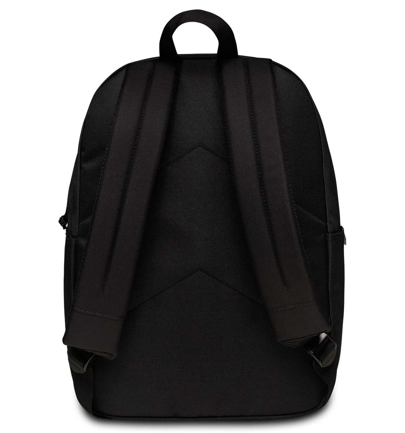 Invicta Zaino Scuola CARLSON, Nero - Tasca Interna, Tasca Porta PC, Tasche Laterali Porta Borraccia - Zaino Viaggio, Zaino Università - Eco Material (25531296)