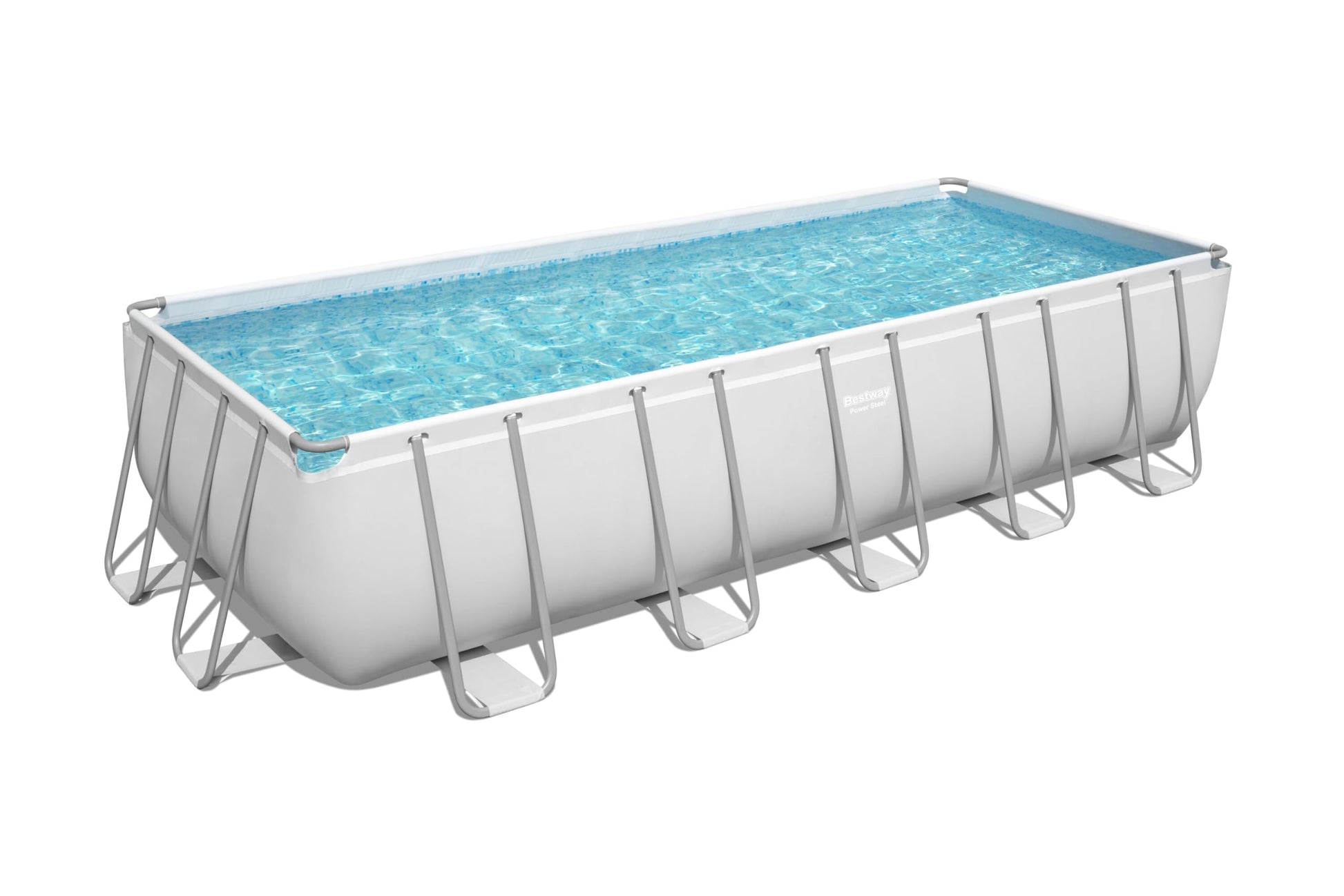 Bestway 5612B Piscina Fuori Terra Power Steel Power Rettangolare da 640x274x132 cm (25519913)