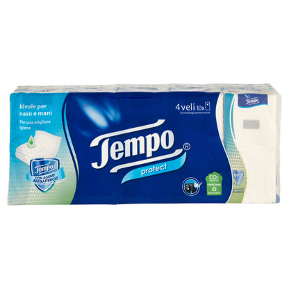 Tempo protect Fazzoletti 4 veli 10 pz (25610528)