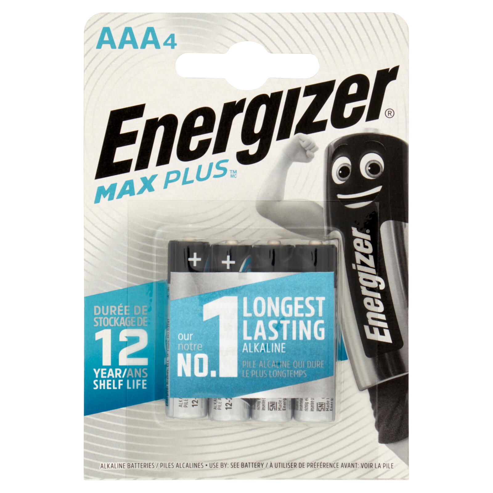 Energizer Max Plus AAA Mini Stilo 4 pz (25526302)