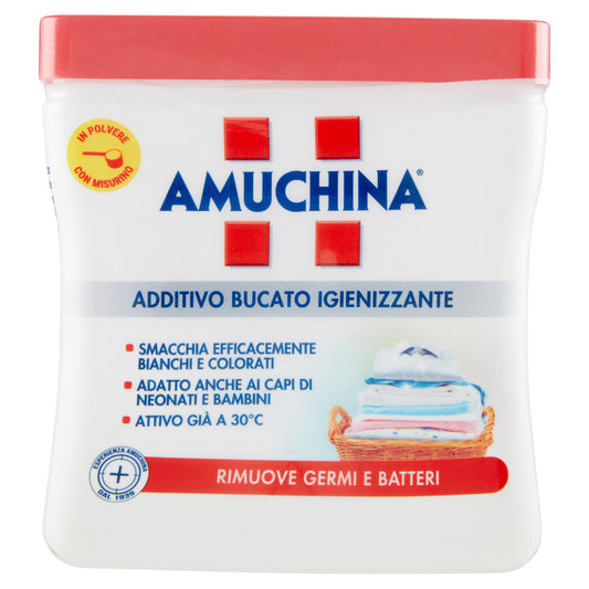 Amuchina Additivo Bucato Igienizzante in Polvere con Misurino 500 g (25519229)