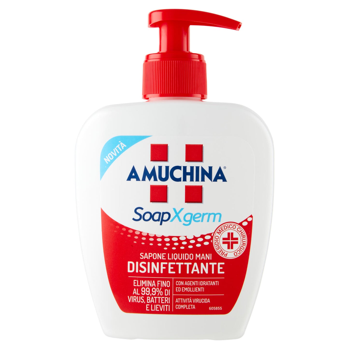 Amuchina SoapXgerm Sapone Liquido Mani Disinfettante 250 ml (25519253)