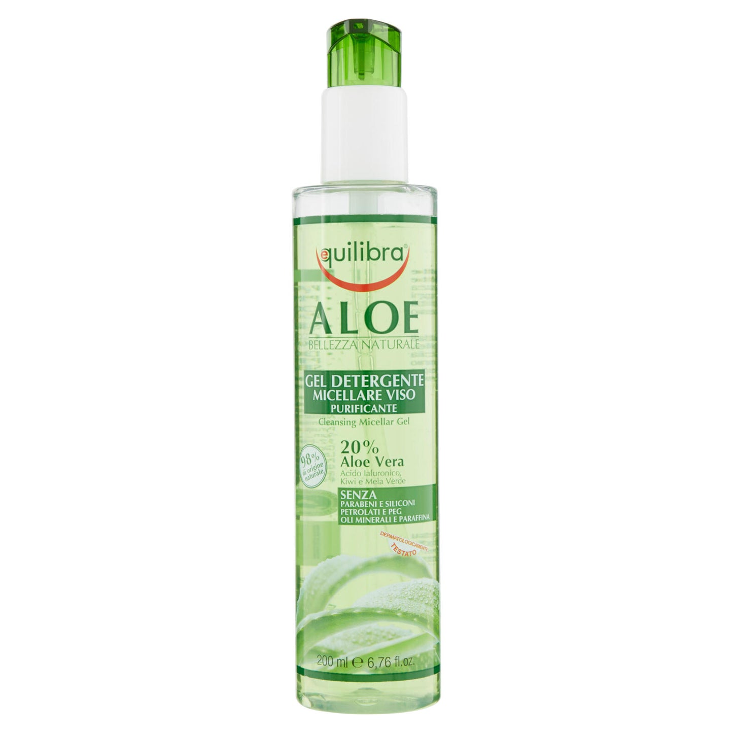 equilibra Aloe Gel Detergente Micellare Viso Purificante 200 ml (25526352)