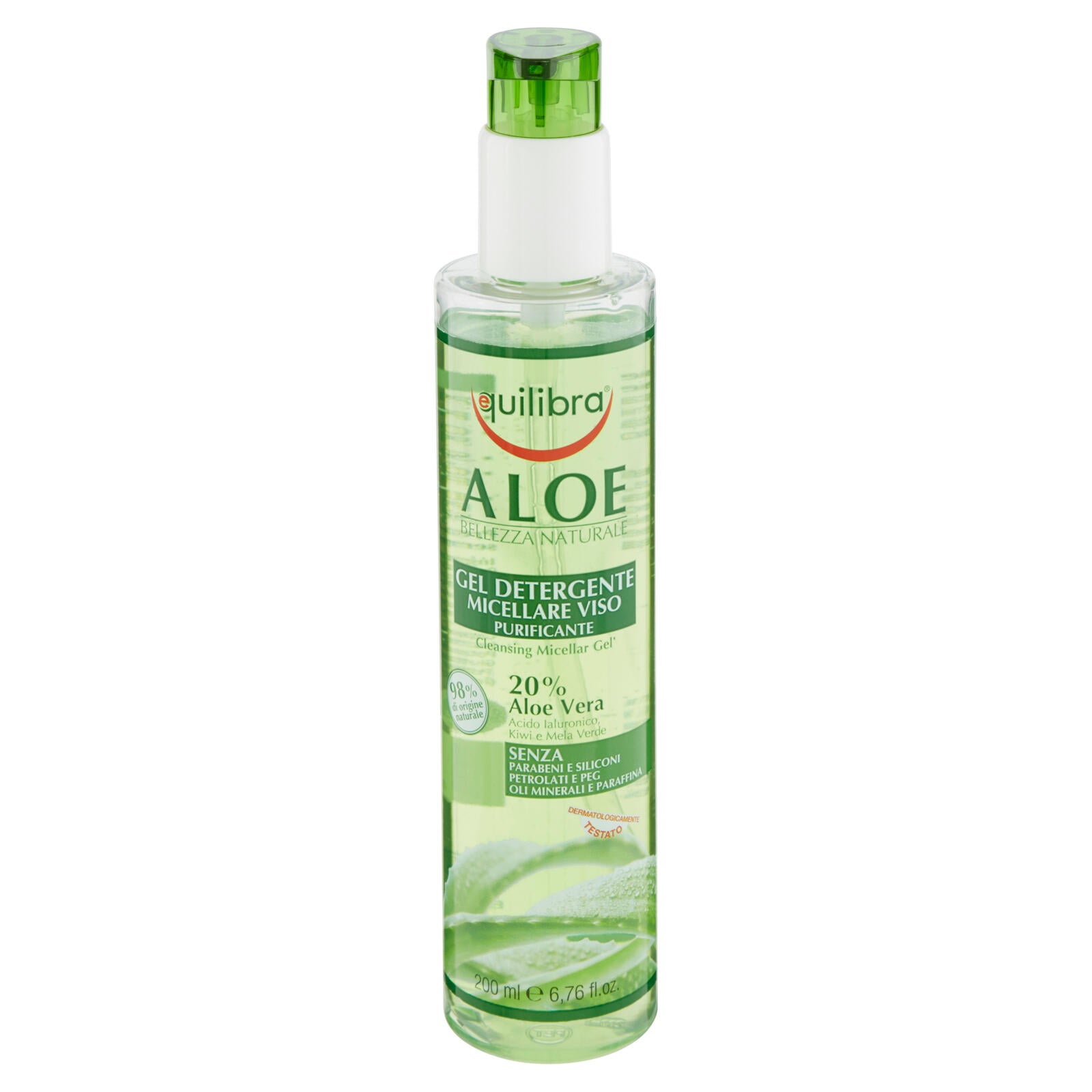 equilibra Aloe Gel Detergente Micellare Viso Purificante 200 ml (25526353)