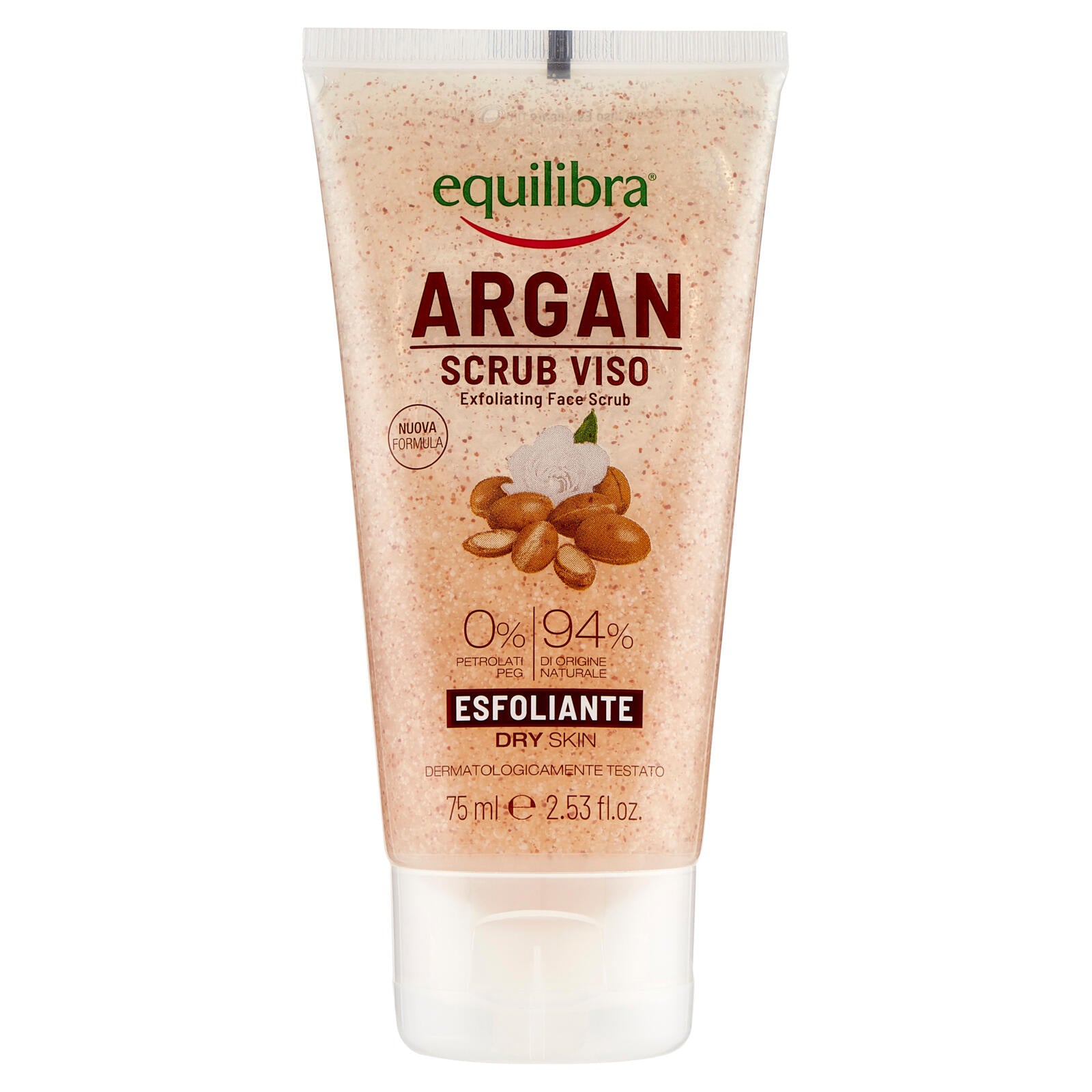 equilibra Argan Scrub Viso Esfoliante 75 ml (25526390)