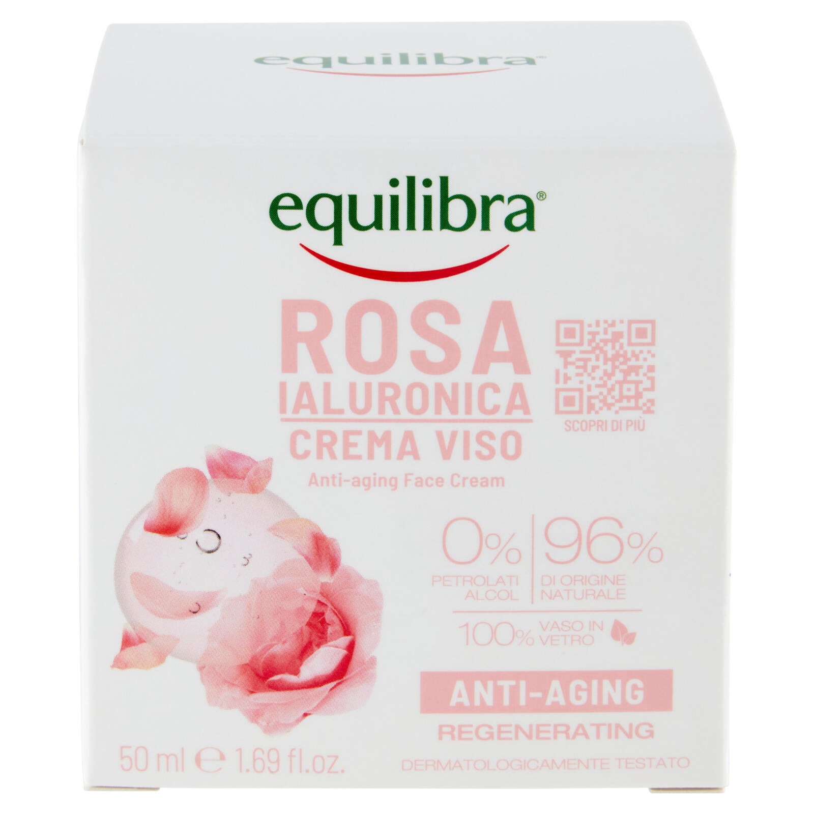 equilibra Rosa Ialuronica Crema Viso Anti-Aging 50 ml (25526407)