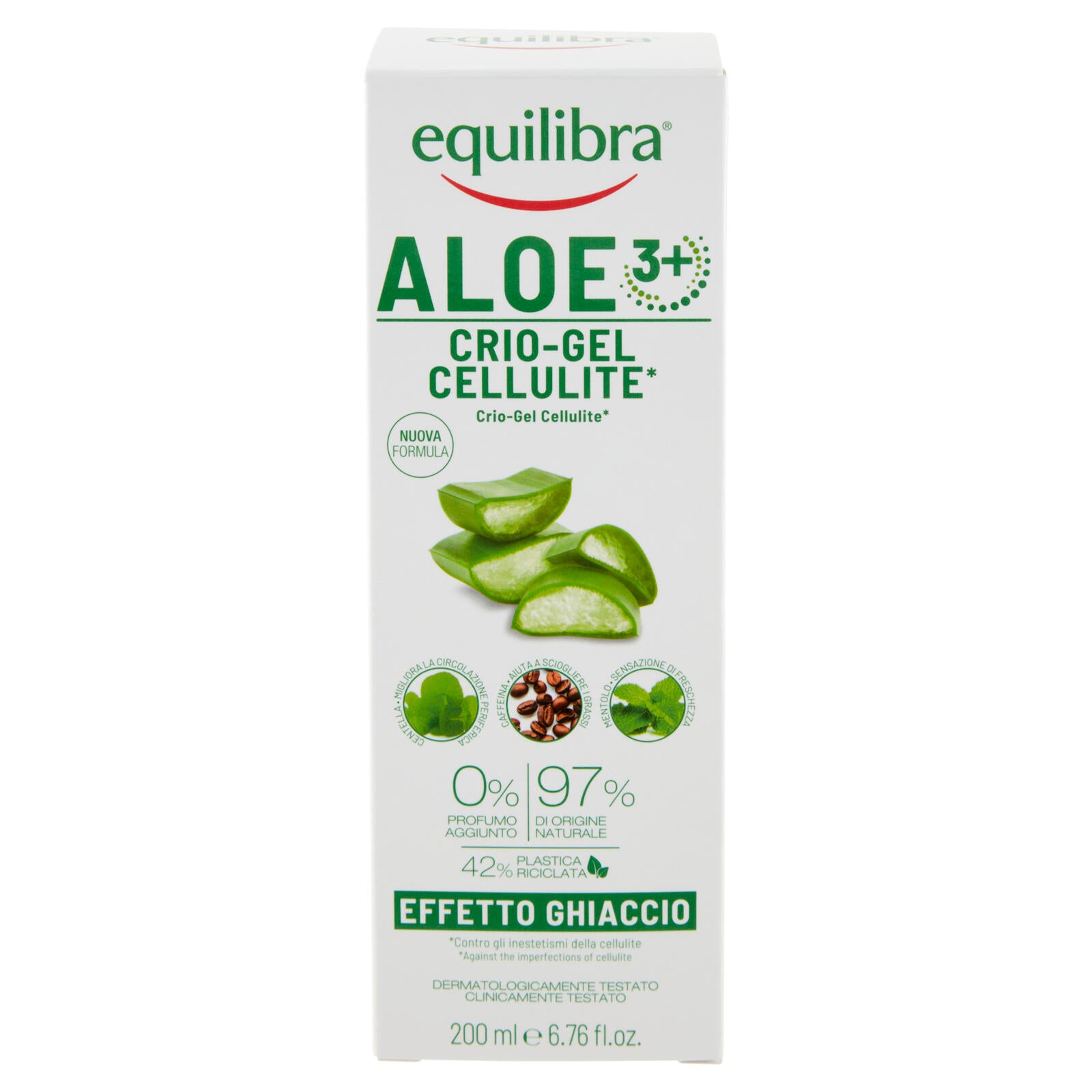 equilibra Aloe 3+ Crio-Gel Cellulite* Effetto Ghiaccio 200 ml (25526331)
