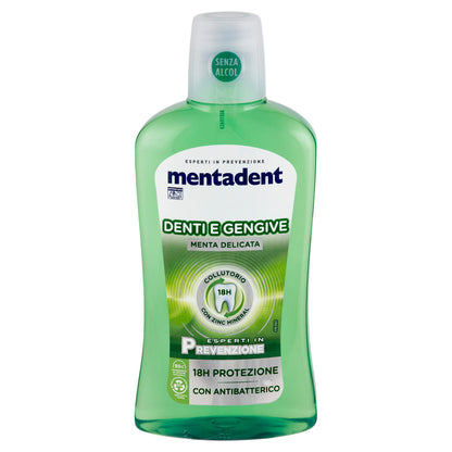 Mentadent Collutorio con Zinc Mineral Denti e Gengive 500 ml (25560022)