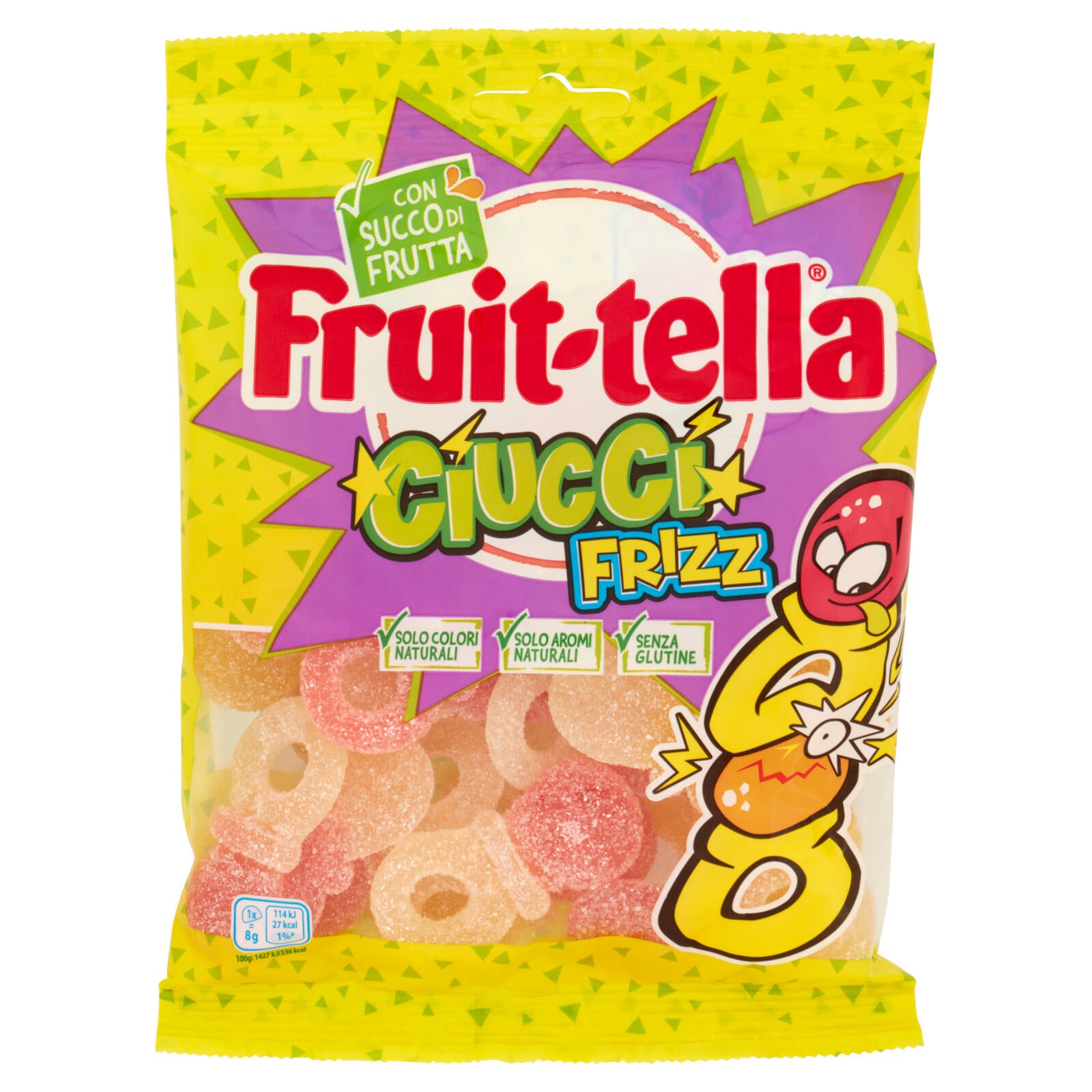 Fruit-tella Ciucci Frizz 175 g (25529997)