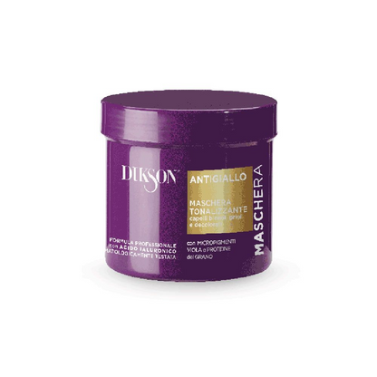 Dikson - Maschera Antigiallo - Nutre e idrata i capelli biondi e colorati - 500 ml (25525368)