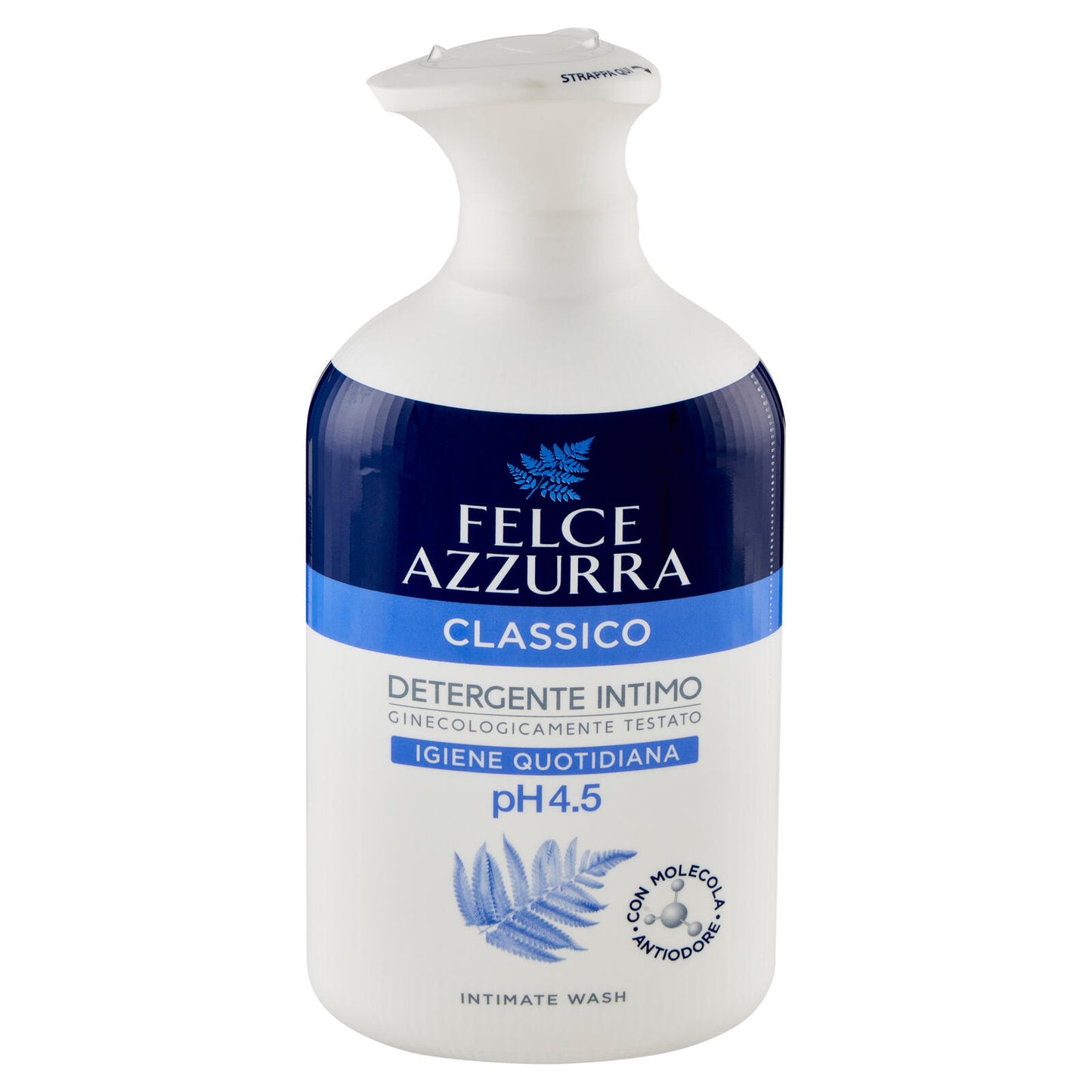 Felce Azzurra Classico Detergente Intimo Igiene Quotidiana pH 4.5 250 ml (25528708)