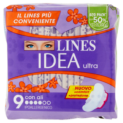 Lines Idea ultra con ali 9 pz (25533758)