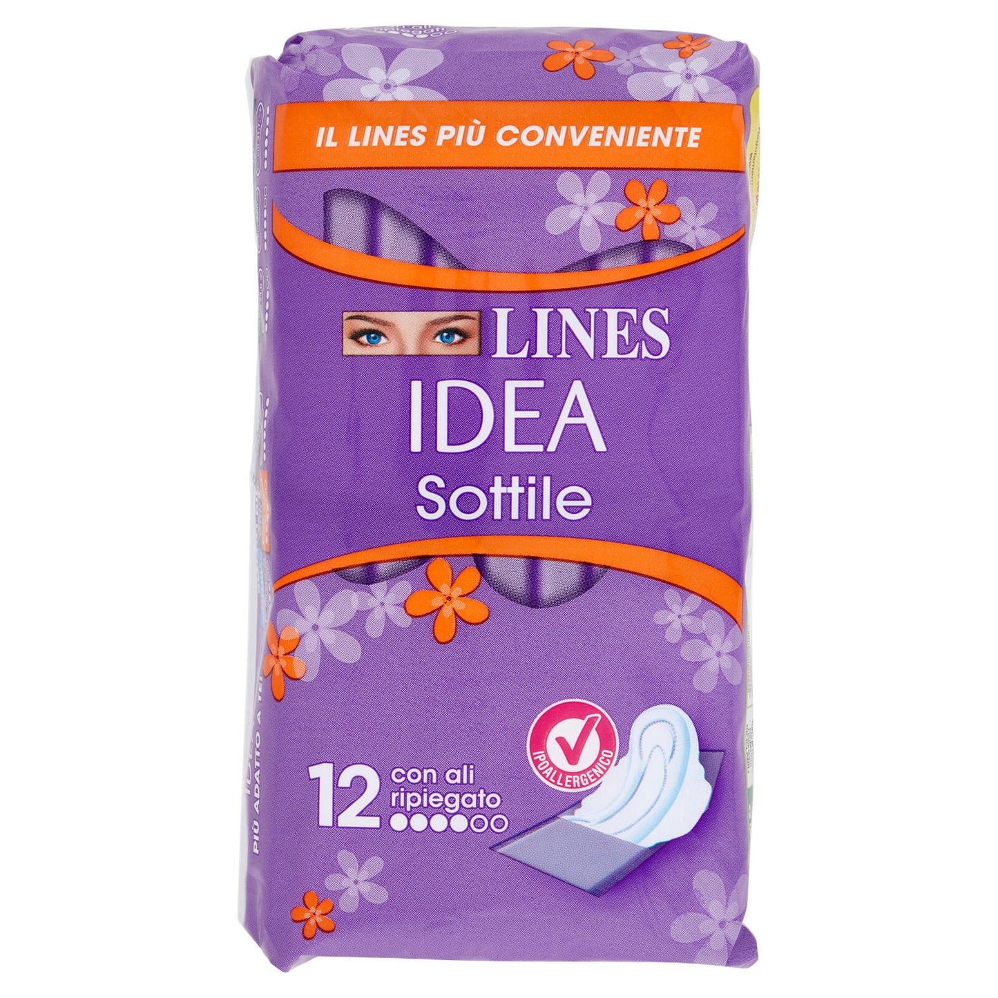 Lines Idea Sottile con ali ripiegato 12 pz (25533747)