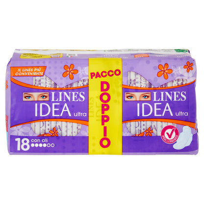 Lines Idea ultra con ali 18 pz (25533753)