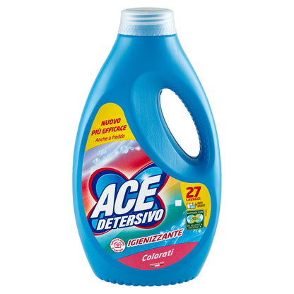 Ace Detersivo Igienizzante Colorati 27 Lavaggi 1350 ml (25518934)
