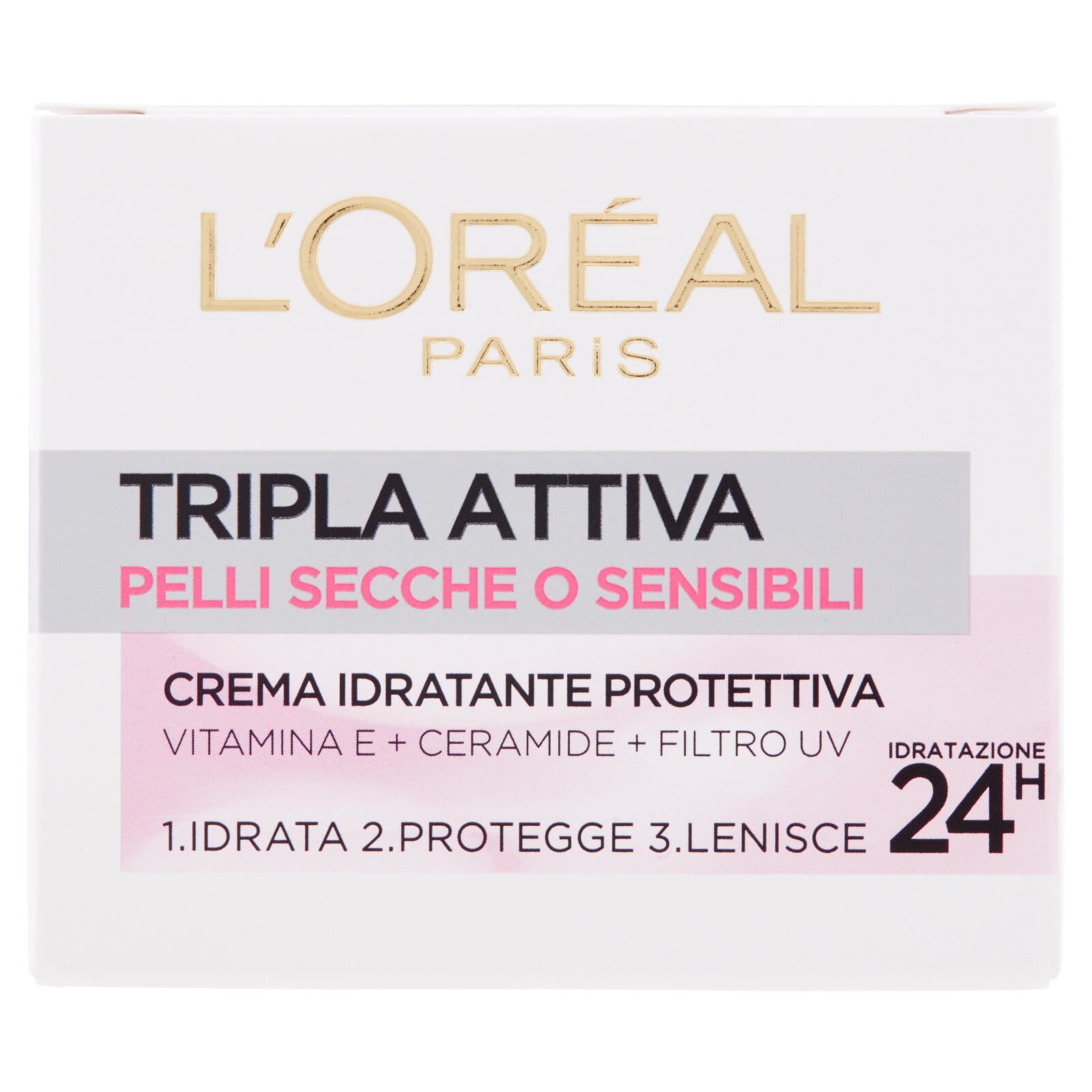 L'Oréal Paris Tripla Attiva Pelli Secche o Sensibili Crema idratante protettiva 50 ml (25532288)