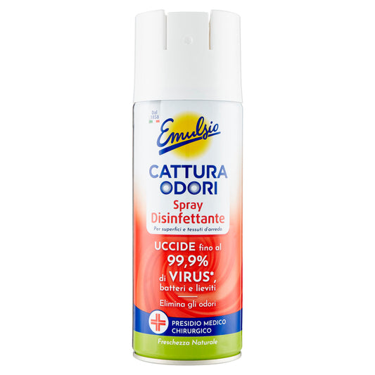 Emulsio Cattura Odori Spray Disinfettante Freschezza Naturale 350 ml (25526241)