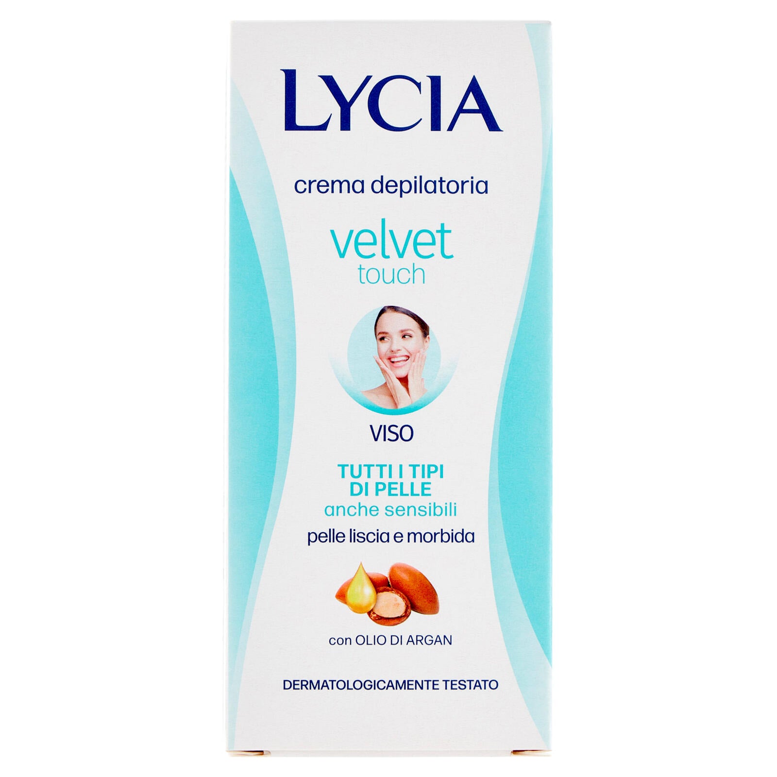 Lycia velvet touch crema depilatoria Viso Tutti i Tipi di Pelle anche sensibili 50 ml (25534020)