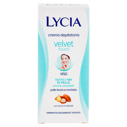 Lycia velvet touch crema depilatoria Viso Tutti i Tipi di Pelle anche sensibili 50 ml (25534021)