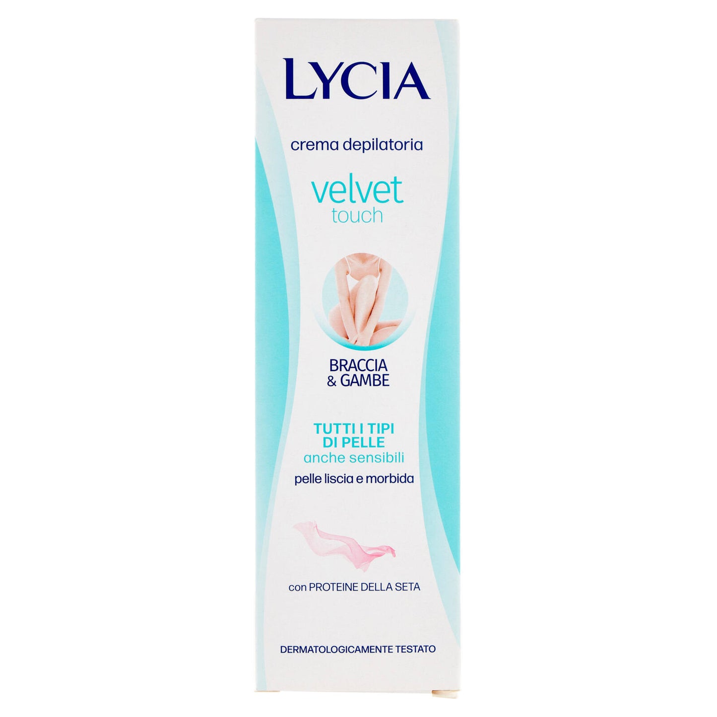 Lycia velvet touch crema depilatoria Braccia & Gambe Tutti i Tipi di Pelle anche sensibili 150 ml (25534018)
