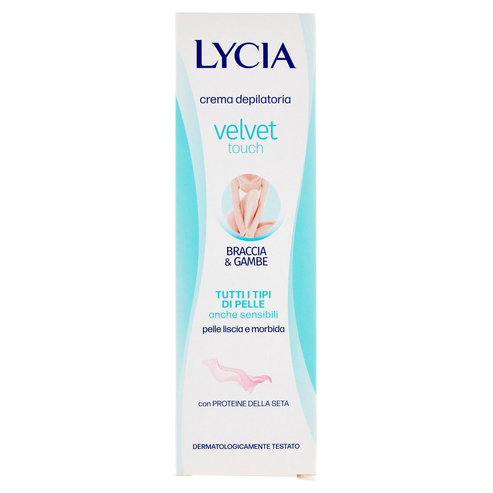 Lycia velvet touch crema depilatoria Braccia & Gambe Tutti i Tipi di Pelle anche sensibili 150 ml (25534018)