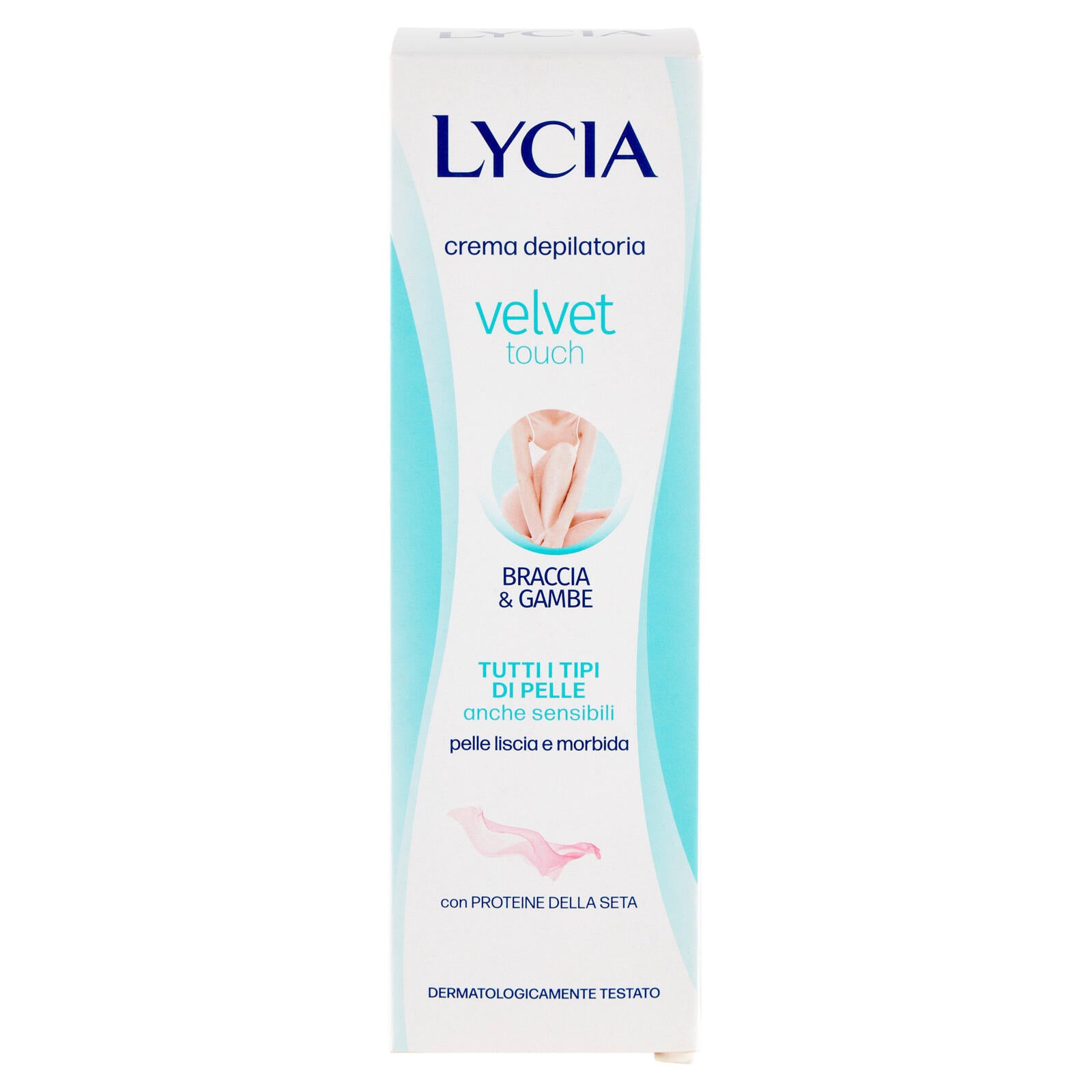 Lycia velvet touch crema depilatoria Braccia & Gambe Tutti i Tipi di Pelle anche sensibili 150 ml (25534019)