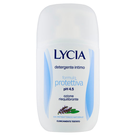 Lycia detergente intimo formula protettiva pH 4.5 con Antibatterico Naturale 200 ml (25533933)