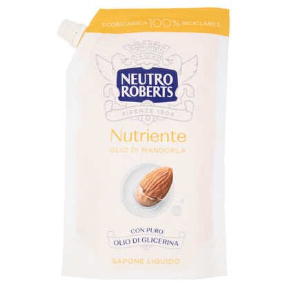 Neutro Roberts Nutriente Olio di Mandorla Sapone Liquido Ecoricarica 400 ml (25562849)