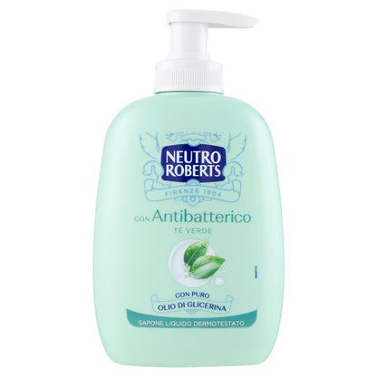 Neutro Roberts con Antibatterico Tè Verde Sapone Liquido 200 ml (25562713)