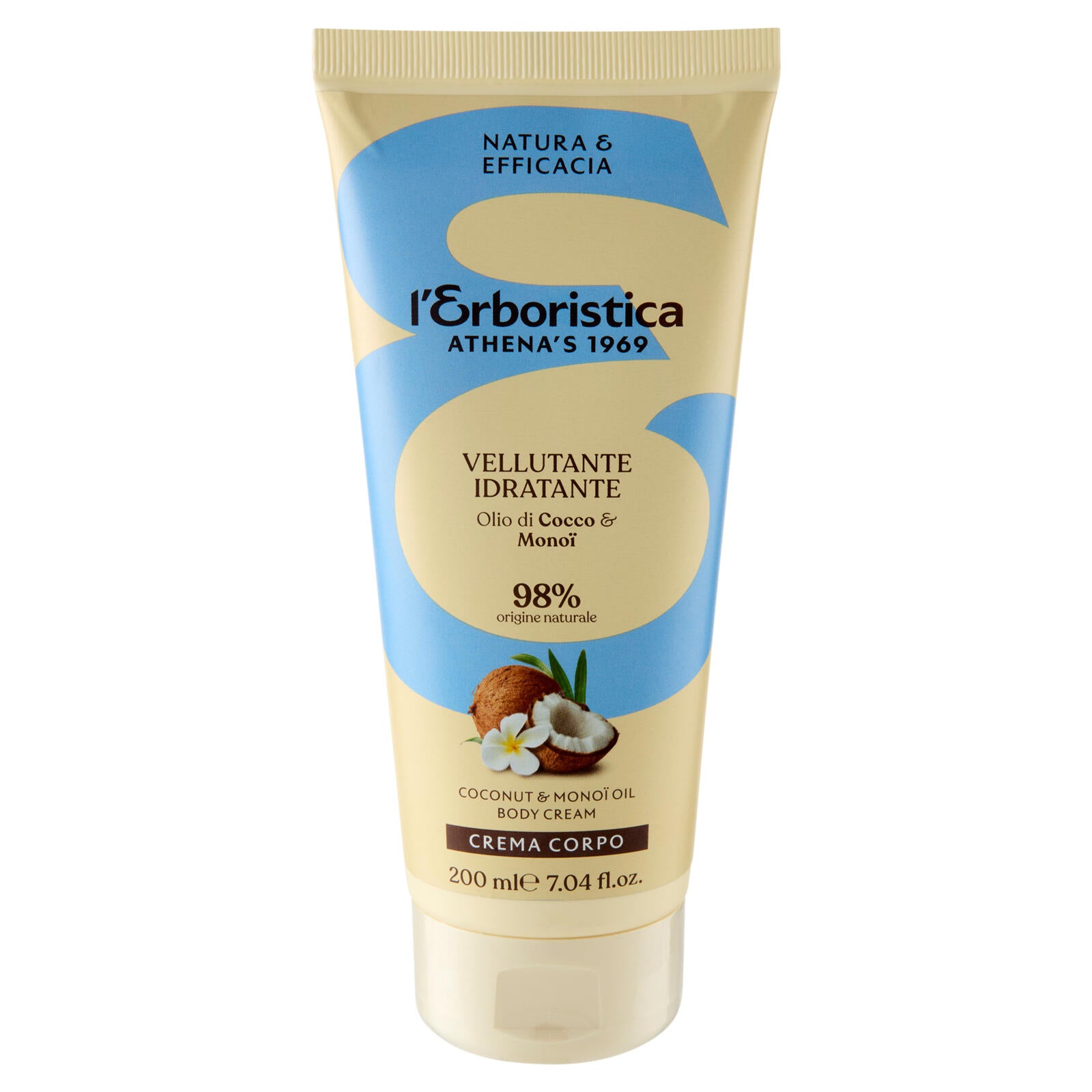 l'Erboristica Crema Corpo Vellutante Idratante Olio di Cocco & Monoï 200 ml (25531523)