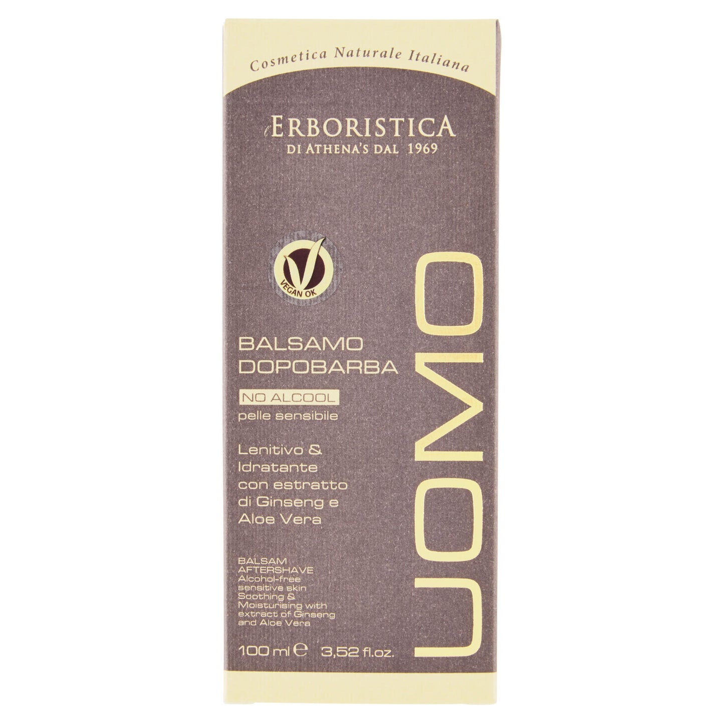 l'Erboristica Uomo Balsamo Dopobarba No Alcool pelle sensibile 100 ml (25531534)