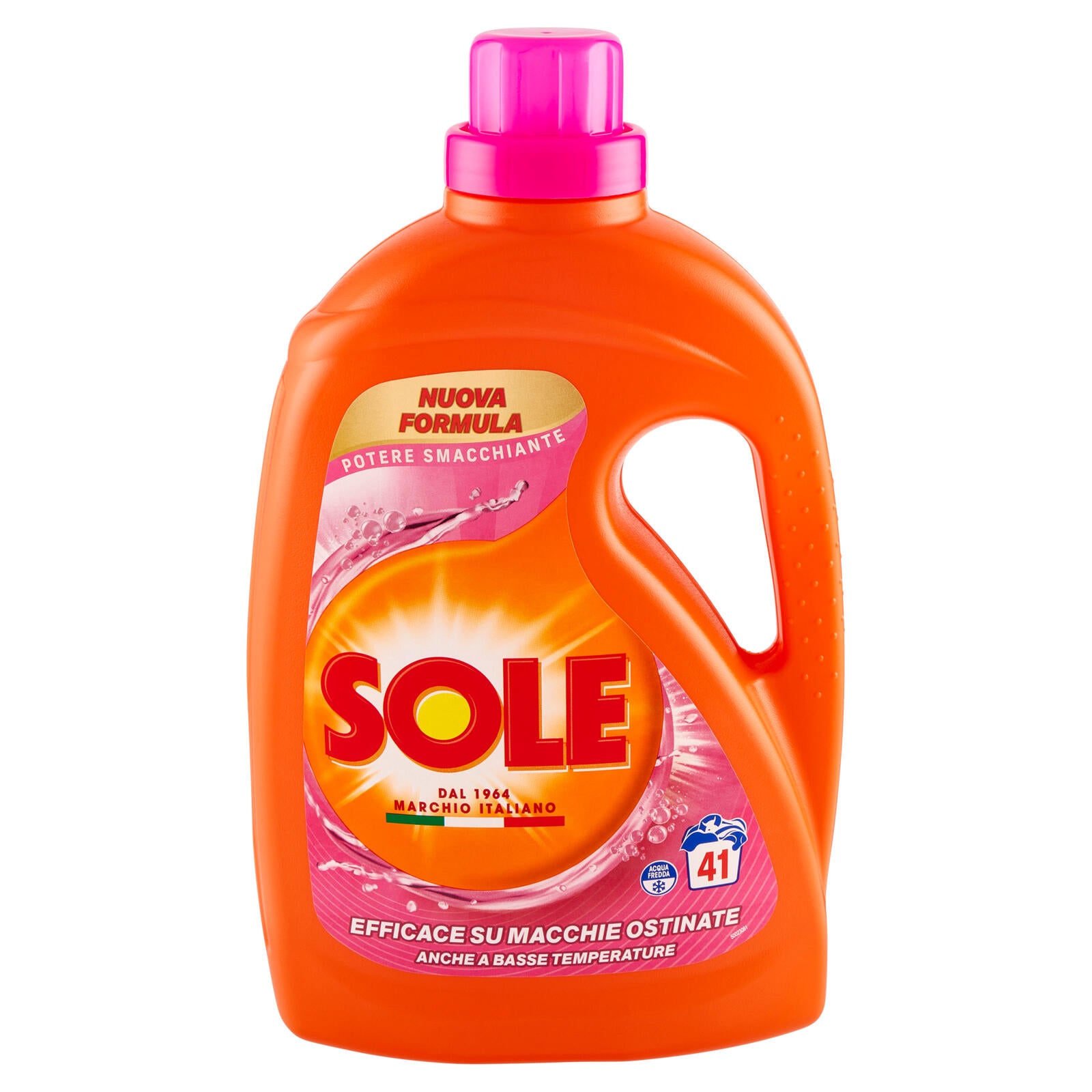 Sole Detersivo lavatrice Potere Smacchiante 41 lavaggi 1,845 L (25607065)
