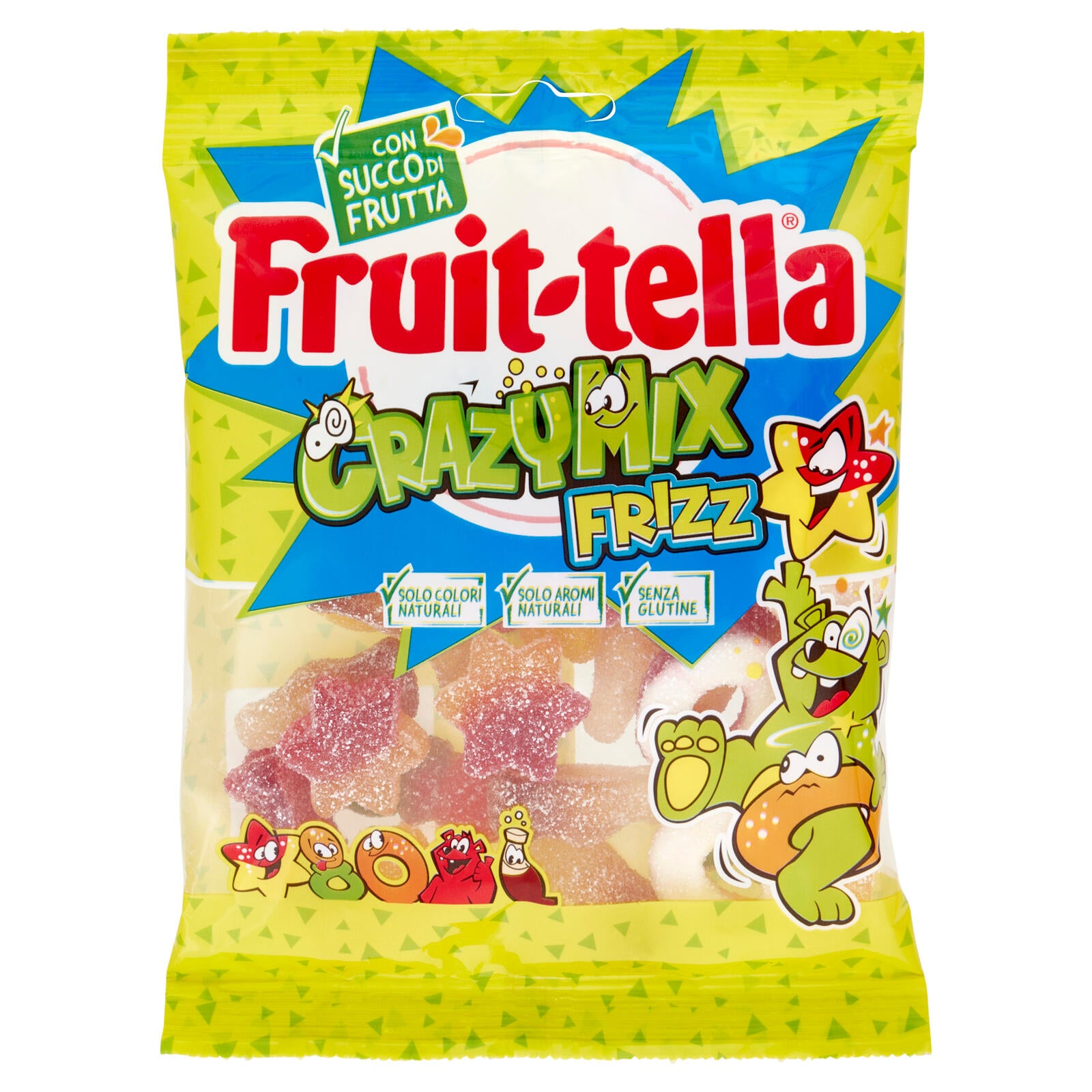 Fruit-tella Crazymix Frizz 175 g (25530007)