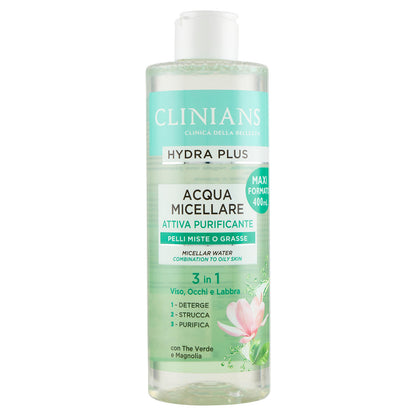 Clinians Hydra Plus Acqua Micellare Attiva Purificante 400 mL (25523033)