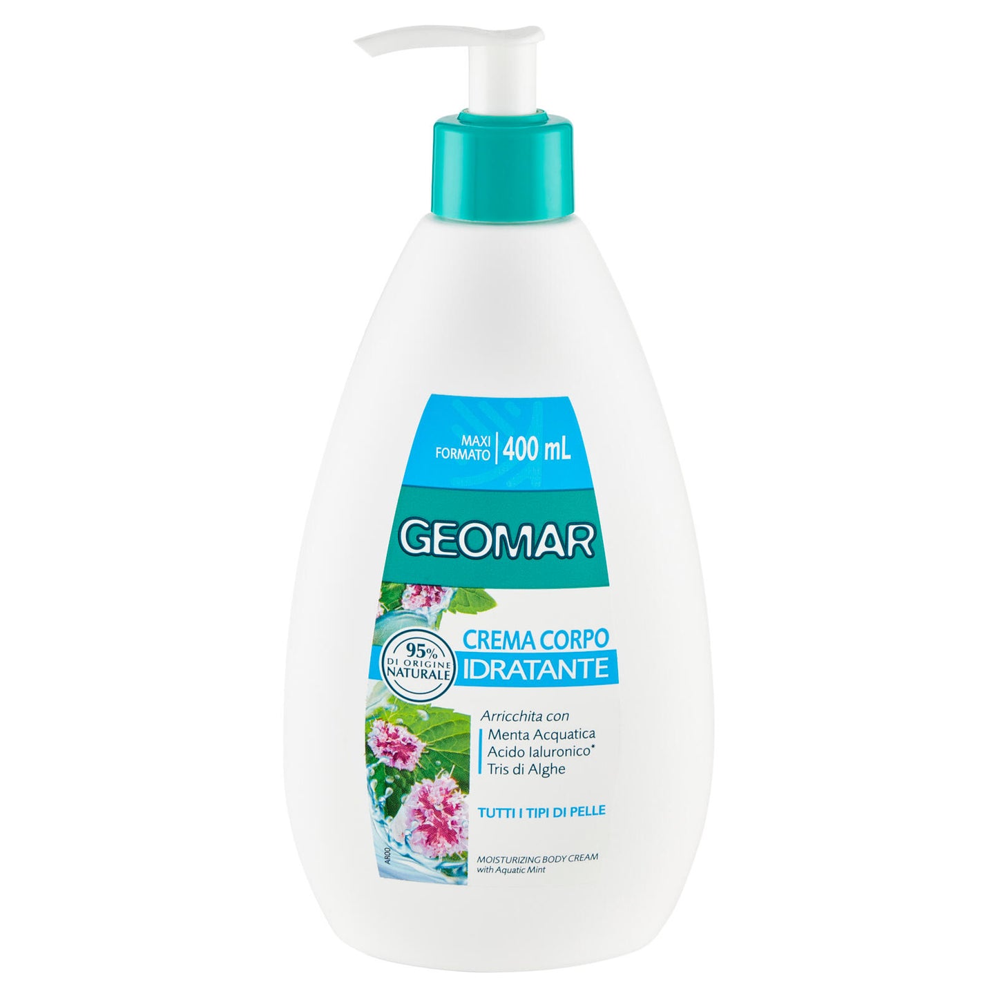 Geomar Crema Corpo Idratante Tutti i Tipi di Pelle 400 mL (25530498)