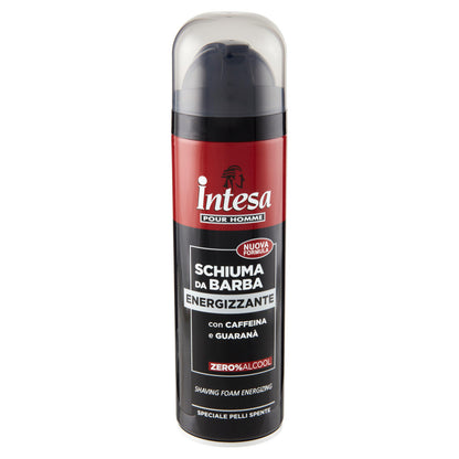 Intesa Pour Homme Schiuma da Barba Energizzante con Caffeina e Guaranà 300 ml (25531241)