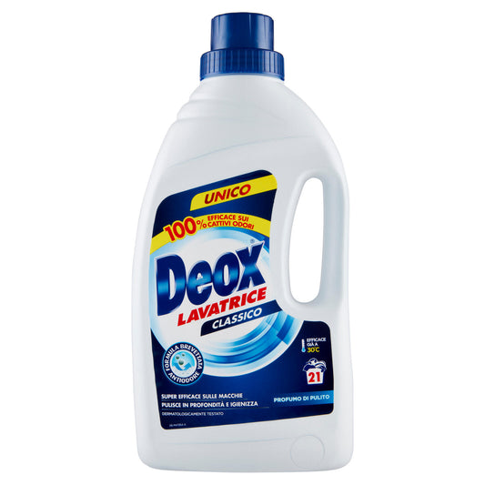 Deox Lavatrice Classico Profumo di Pulito, 21 lav, 1050 ml (25525140)